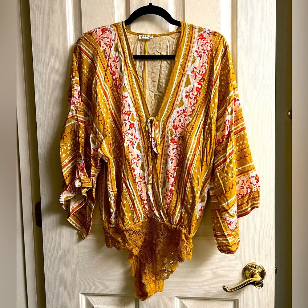 Free People Bodysuit